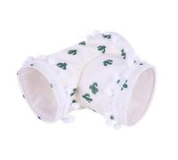 Bunny - Cueva de Enriquecimiento 3 Vías Mascotas | Tubos y es para Ratones y Animales Pequeños - para Hábitat de Jaula para Interiores y Hogar para Hamsters Gerbos y Ratones para