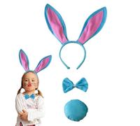 Bunny Ear Headband - 50g Easter Plush Rabbit Costume Set | 12.5x9cm PlushCute Ear Headwear For Easter Party Favors, Rabbit Cosplay Accessories