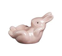 Bunny Egg Cup, Single Egg Stands Holder, Ceramic, Ideal for Soft Boiled Eggs, Easter Eggs Stand Decoration, Perfect Holders for Breakfast, Great for Holiday Celebrations, 4.92x3.15 Inches