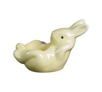 Bunny Egg Cup, Single Egg Stands Holder, Ceramic, Ideal for Soft Boiled Eggs, Easter Eggs Stand Decoration, Perfect Holders for Breakfast, Great for Holiday Celebrations, 4.92x3.15 Inches