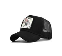 BUNNY embroidered baseball cap rabbit embroidered hat washed to make old peaked cap curved brim sun hat