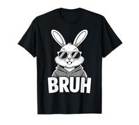 Bunny Face with Sunglasses Easter Bruh Day for Boys Men Kids Camiseta