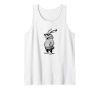 Bunny Face With Sunglasses Easter Day for Boys Kids Gifts Camiseta sin Mangas