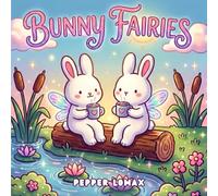 BUNNY FAIRIES: A Cute Kawaii Coloring Book for Adults & Teens Featuring Magical Bunnies in Cozy Cottagecore Scenes