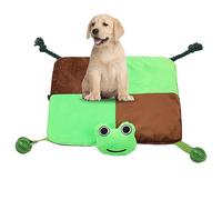 Bunny Feeding Pad, Interactive Dog Mat, Food Leaking Mats, Pet Enrichment Mat, 18.5 Inches, Designed to Promote Slow Eating by Allowing Dogs to Sniff, Search, and Forage for Foods