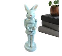 Bunny Figurines - Holiday Festive Spring Home Decor | Easter Bunny Figurines | for Table Centerpiece Bookshelves Entryway Desk Indoor Bedroom