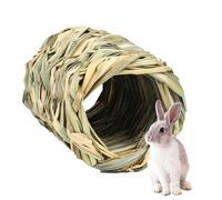 Bunny Grass Tunnel House,Grass Tunnel Toy,Handgewebte Naturgrass Grass Bettbettwäsche | Conejos-Versteck, Gras-Versteck, Hasen-Grashaus, Kauspielzeug, Versteck-Gras-Tunnelspielzeug