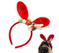 Bunny Hair Accessories, Disfraz Headband Women, 12 pulgadas Plush Rabbit Ears with Flexible Wire, Soft Faux Headpiece with Comfort Fit, Cosplay Party Accessory Cute Design