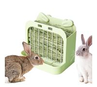 Bunny Hay Feeder - Grass Container Guinea Pig Feeder | Large Bunny Hay Dispenser for Chinchilla Hamsters Gerbils Small Pets Gliders Cage Eating Indoor Home