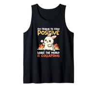 Bunny intenta mantener una actitud positiva mientras el mundo se derrumba Camiseta sin Mangas