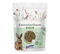Bunny KaninchenTraum Hierbas | 600 g | Alimento Completo para Conejos Enanos a Partir del 6º Mes de Vida | 63 Plantas y Hierbas Diferentes de praderas no tratadas | Mezcla de 3 Fibras