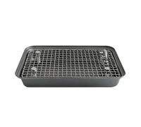 Bunny Litter Box - Removable Litter Box, Reusable Training Pan Cage, Stainless Steel Potty Trainer for Small and Medium Animals | Easy Clean Rabbit Toilet for Indoor Pets | Animal Hygiene