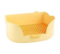 Bunny Litter Box, Spray-Proof Semi-Enclosed Large Litter Box, Training Toilet Pan, Small Animal Bedding, Perfect for Chinese New Year & Valentine's Day