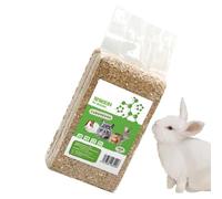Bunny Litter, Natural Odor Control Animal Bedding, Absorbente Pellets, Cage Freshener Pet Supplies for Chinchilla, Chicken, Gerbil, Hamster, Bird, Interior, Outdoor Use