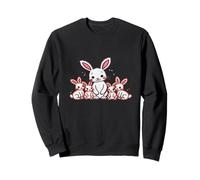 Bunny Mama con conejitos bebés Sudadera