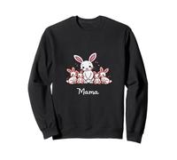 Bunny Mama con conejitos bebés Sudadera