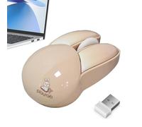 Bunny Mouse Wireless Cute Silent - Wireless Batteried Bunny Shape Cute for | Cute Wireless Quiet Animal Mouse for Work Home Travel Girls | Bunny Mouse Wireless Cute Silent Batteried Bunny Shape
