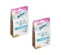Bunny Nature HerbalAID Polvo | Paquete doble | 2 x 120 g | Pienso completo para conejos enanos, cobayas y demás