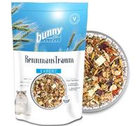 bunny Nature Jerbo Traum Expert - Pienso Completo para jerbos, Mezcla de Alimentos para roedores con vitaminas, Ingredientes potentes y Gusanos de la harina, 500 g