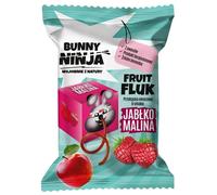 Bunny Ninja Fruit Fluk Snack de Frutas Manzana-Frambuesa - 15 g
