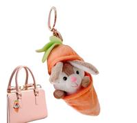Bunny peluche, animal lleno de conejo - peluche conejito - de bolsillo, suave multifuncional con un diseño caroso para los amigos, está fabricado para ser aplausos