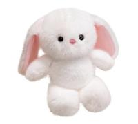 Bunny Plush Toy - Stuffed Animal Doll, Soft Decorative Companion for Children | Kids Boys Girls Bedroom Sofa Bed Living Room Nightstand Shelf Tabletop Travel Car Office Wedding, Cute Animal Plush