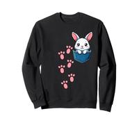 Bunny Pocket Easter Egg Hunt Domingo Primavera Fiesta Cristiana Sudadera