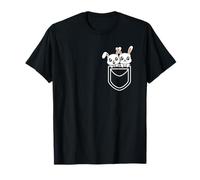 Bunny Pocket Funny Rabbit Easter Hombres Mujeres Niños Camiseta
