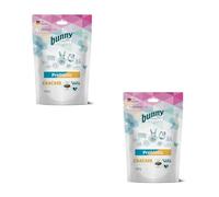 Bunny Prebiotic Cracker | Paquete doble | 2 x 100 g | Complemento alimenticio para conejos y roedores enanos | Apoyo a la digestión | Con insulina que promueve la salud intestinal