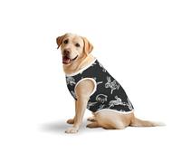 Bunny Rabbitprint - Chaleco grande para mascotas, transpirable, ligero, sin mangas