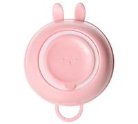 Bunny Shaped Dog Bath Brush, Soft Silicone Shower Brush for Pets, Portable Massaging Comb and Reusable Grooming Tool for Home Pet Care, 3.31x2.36 Inches, Pink, Yellow, Blue