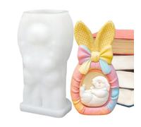 Bunny Silicone Mold - 3D Bunny Baking Mould,Soap Mold, Easter Spring Crafting Cake Resin Casting Soap Candle Chocolate Candy