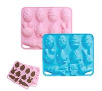 Bunny Silicone Mold, Easter Chocolate Mold, Food Grade Non Stick Baking Pan, Ideal para decoración de pasteles, Pudding, and Easter Treats, Sturdy Design, Easy to Use, 6,3 x 5,12 x 0,59 pulgadas