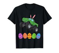 Bunny T-Rex Monster Truck - Huevos de Pascua para niños pequeños Camiseta