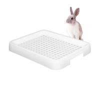 Bunny Toilet - Large Rabbit Litter Box, Detachable Pet Poop Basin, Spacious Small Animal Potty Tray, Easy Clean Training Accessories | Indoor Habitat Hygiene Solution, Daily Waste Management, Adult Ha