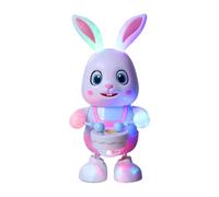 Bunny Toys - Entretenimiento de material PP de 20x8x27 cm, funciones de melodía de movimiento de personajes animados | Regalo de celebración para niños Compañero atractivo Diversión alegre Experiencia