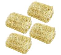Bunny Toys - Suministros para Masticar Mascotas | 4 Piezas de Juguetes de para hámster para Conejos, enriquecimiento de jerbos, golosinas masticables de Animales pequeños, Actividad interactiva