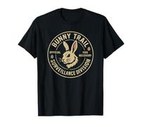 Bunny Trail Surveillance Division Funny Egg Hunter Pascua Camiseta