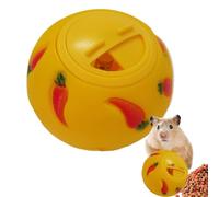 Bunny Treat Ball, Interactive Food Dispensing Toy, Snack Ball Puzzle Feeder, Forage Toy for Hedgehogs, Rabbits, Guinea Pigs, and Small Pets, Enhances Play and Mental Stimulation