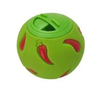 Bunny Treat Dispenser, Slow Feeder Ball, Interactive Small Animal Foraging Puzzle Toy for Hedgehogs, Guinea Pigs, Rabbits, Ferrets, Mental Stimulation, 2.95x2.95 Inches, PVC, 51 g