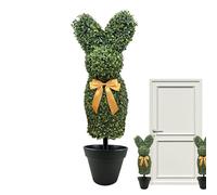 Bunny Tree Cute Holiday Décor, Weatherproof Faux Greenery, Realistic Easter Feature, Outdoor Garden with Compact Design, Premium Decorative Choice, Best Tree For Patio Porch Lawn Pathway