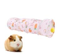 Bunny Tunnel, Small Pet Exercise Tubes, Foldable Interactive Play Tunnel, Fun for Rabbits, Ferrets, Hamsters, Chinchillas, Hedgehogs, Sturdy and Spacious Pet Toy