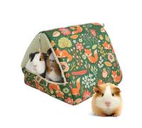 Bunny Warm House Jaula para animales pequeños para hámsters, casa cálida para dormir para pequeños animales domésticos para hámsters Refugio multifuncional para casa