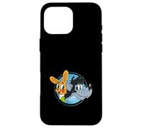 Bunny & Wolf - ¡No Hay Tiempo! Carcasa para iPhone 16 Pro MAX