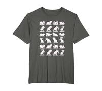 Bunny Yoga | Conejitos Ejercicios Deportes | Rabbit Fitness Camiseta