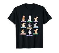 Bunny Yoga Funny Rabbits In Yoga Poses - Camiseta deportiva Camiseta