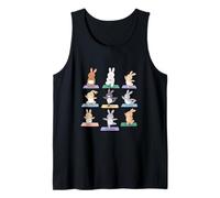 Bunny Yoga Funny Rabbits In Yoga Poses - Camiseta Deportiva Camiseta sin Mangas