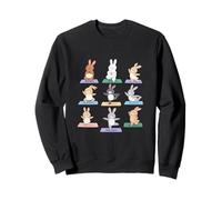 Bunny Yoga Funny Rabbits In Yoga Poses - Camiseta Deportiva Sudadera