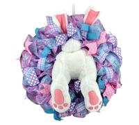 bunnyButt Garlands - Plush Easter bunnyThief Door Garland Decor, Spring Indoor Outdoor Welcome Hanging Decorations, Festive Easter bunnyDecor