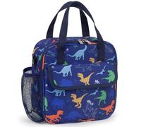 Bunnychic Caja de Almuerzo Infantil para Niñas Pequeñas, Bolsa Térmica Aislante con Correas para el Hombro, Bolsa Refrigerante Reutilizable Tipo Tote Pequeña con Porta Botella de Agua para la Escuela